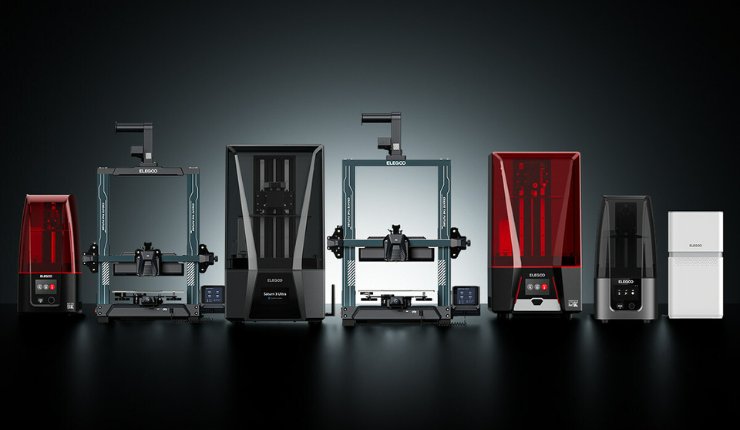 ELEGOO launches new line of upgraded FDM and LCD 3D printers