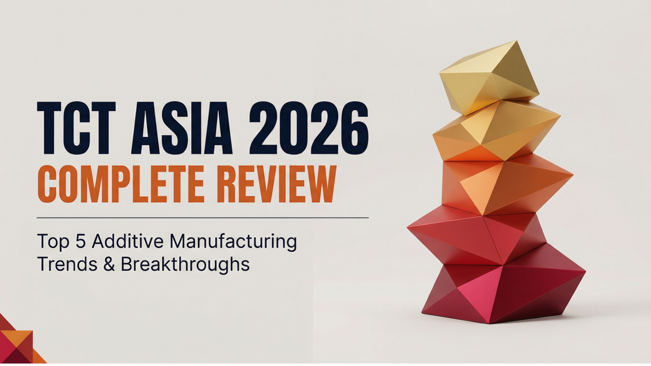 TCT Asia 2026 Complete Review: Top 5 Additive Manufacturing Trends and Breakthroughs